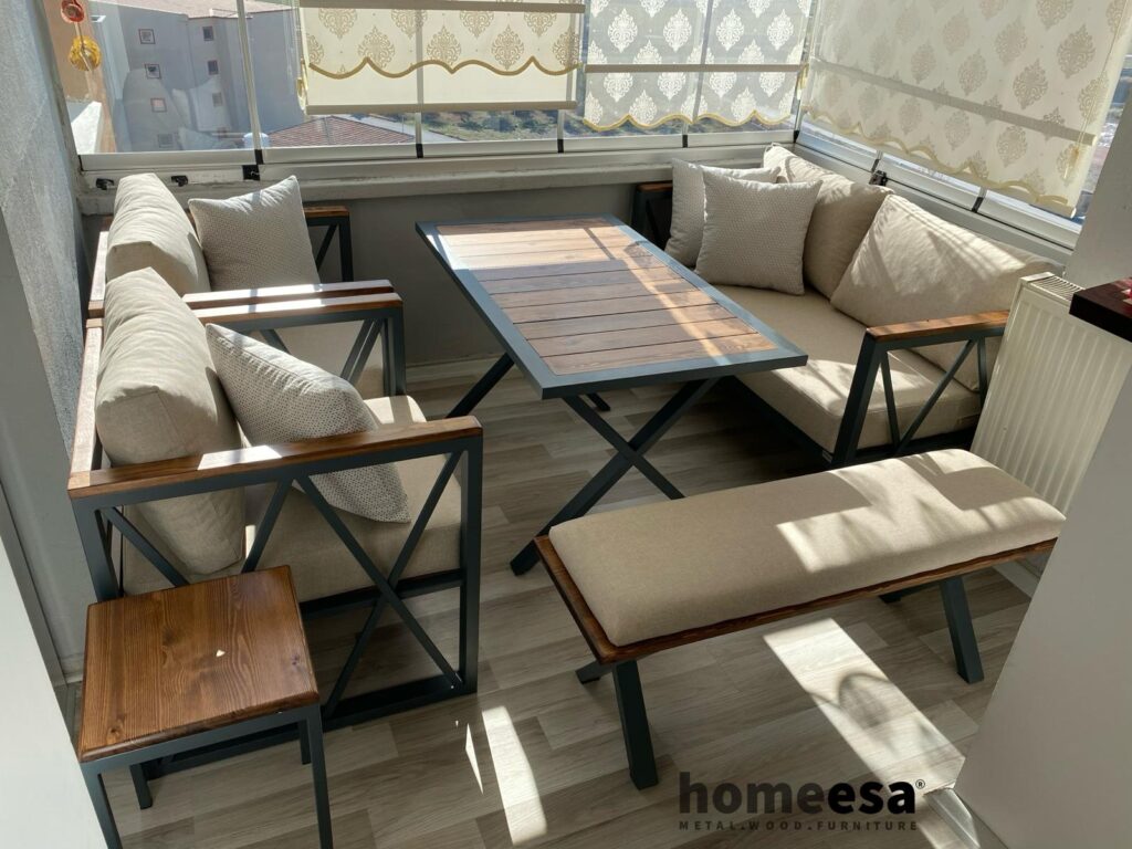 Westor27 Balkon Oturma Seti